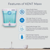 Kent Maxx UV+UF Water Purifier with 7L Storage Tank