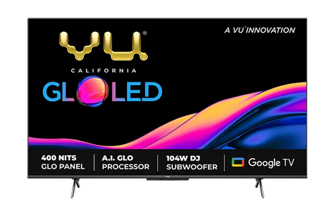 VU GloLED 4K Google TV, Available in 43", 55", 55" & 65"