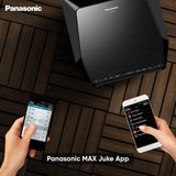 Panasonic Hi-Fi SC-UA30GW-K Speaker System (Black)