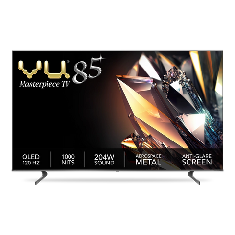 VU Masterpiece QLED TV, Available in 85" & 98"