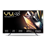 VU Masterpiece QLED TV, Available in 85" & 98"