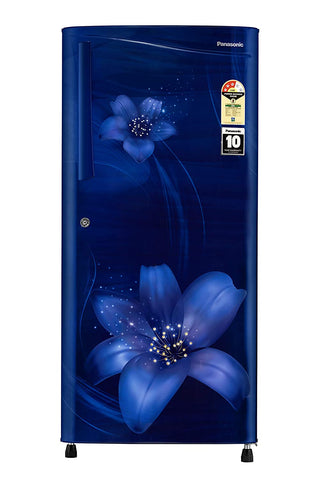 Panasonic 194 L Single Door Refrigerator (Floral Blue)
