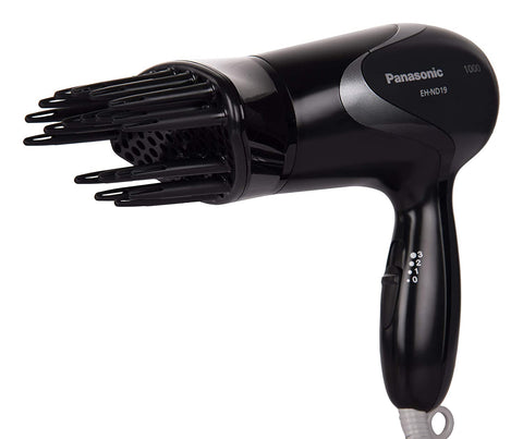 Panasonic EH-ND19-K62B 1000W Hair Dryer with Cool Air and Bouncy Style Comb