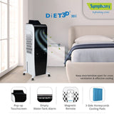 Symphony Diet 3D 30i Tower Air Cooler 30-litres with Magnetic Remote