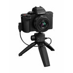 Panasonic Lumix G100 4K Mirrorless Vlogging Camera (Black) with Bluetooth Tripod Grip & 12-32mm Lens