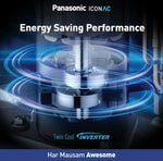 Panasonic 1.5 Ton 3 Star Inverter Split Air Conditioner 2021 Model (CS/CU-YU18WKYTM)