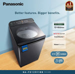 Panasonic 13.5kg Top Load TD Inverter Washing Machine (NA-FD135V1BB)